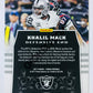 Khalil Mack -  Oakland Raiders 2017 Panini Panini #72