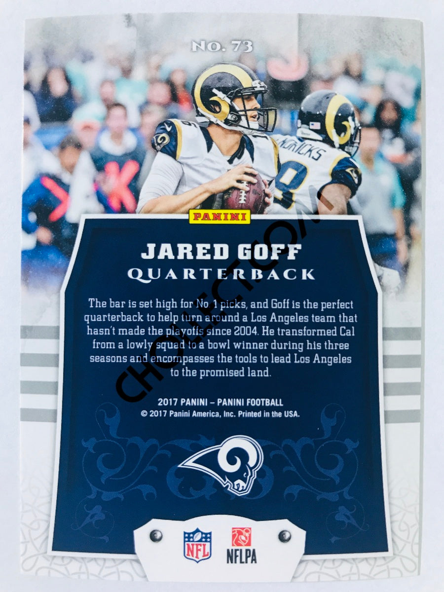 Jared Goff -  Los Angeles Rams 2017 Panini Panini #73