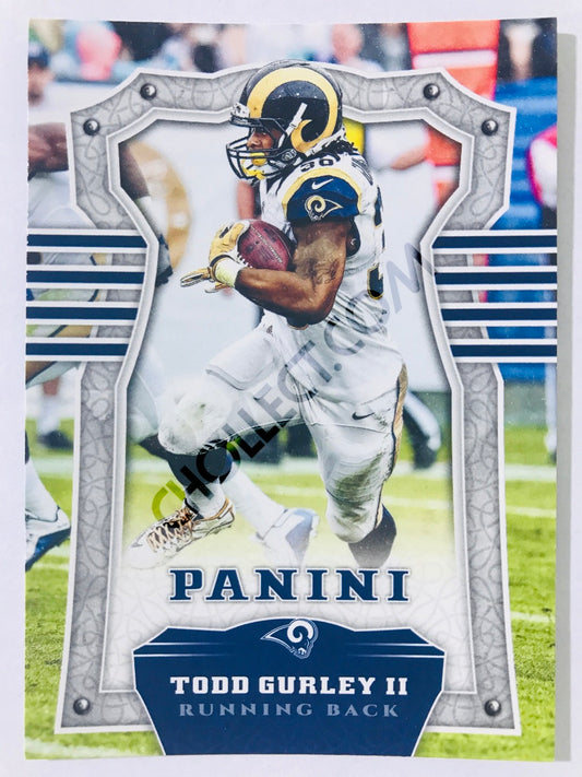 Todd Gurley II -  Los Angeles Rams 2017 Panini Panini #74