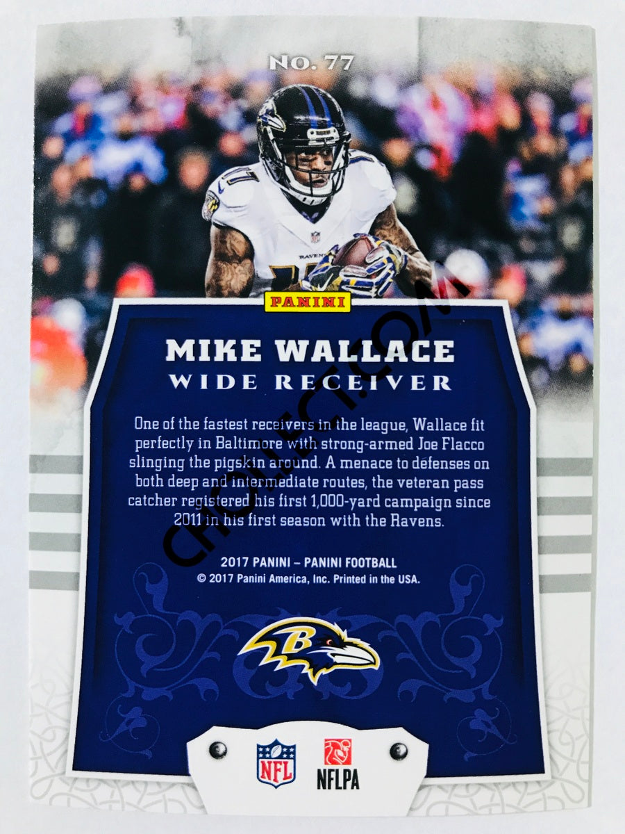 Mike Wallace -  Baltimore Ravens 2017 Panini Panini #77