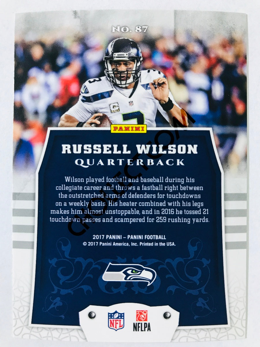 Russell Wilson -  Seattle Seahawks 2017 Panini Panini #87