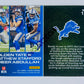 Golden Tate / Matthew Stafford / Ameer Abdullah – Detroit Lions 2017 Panini Playoff #18 Flea Flicker 2nd Down 46/49