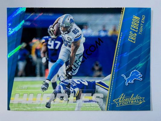 Eric Ebron - Detroit Lions 2017 Panini Absolute Hurdles Insert #7