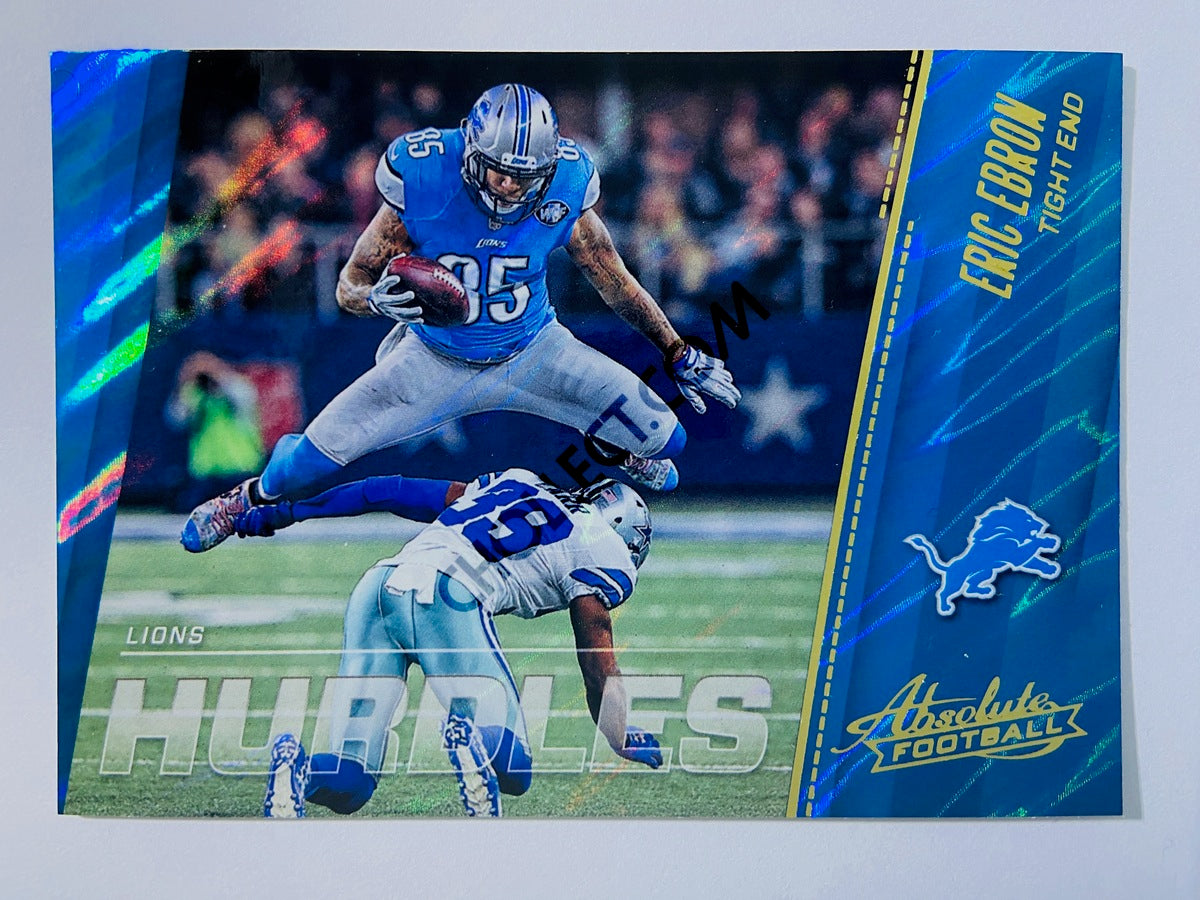 Eric Ebron - Detroit Lions 2017 Panini Absolute Hurdles Insert #18