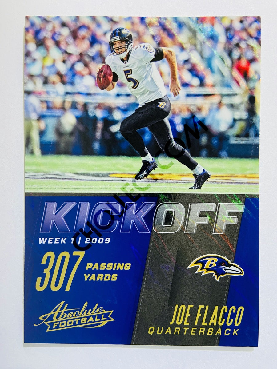 Joe Flacco - Baltimore Ravens 2017 Panini Absolute Kickoff Insert #19