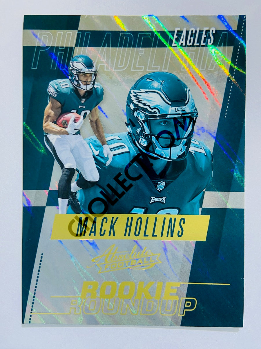 Mack Hollins - Philadelphia Eagles 2017 Panini Absolute Rookie Roundup Insert #39