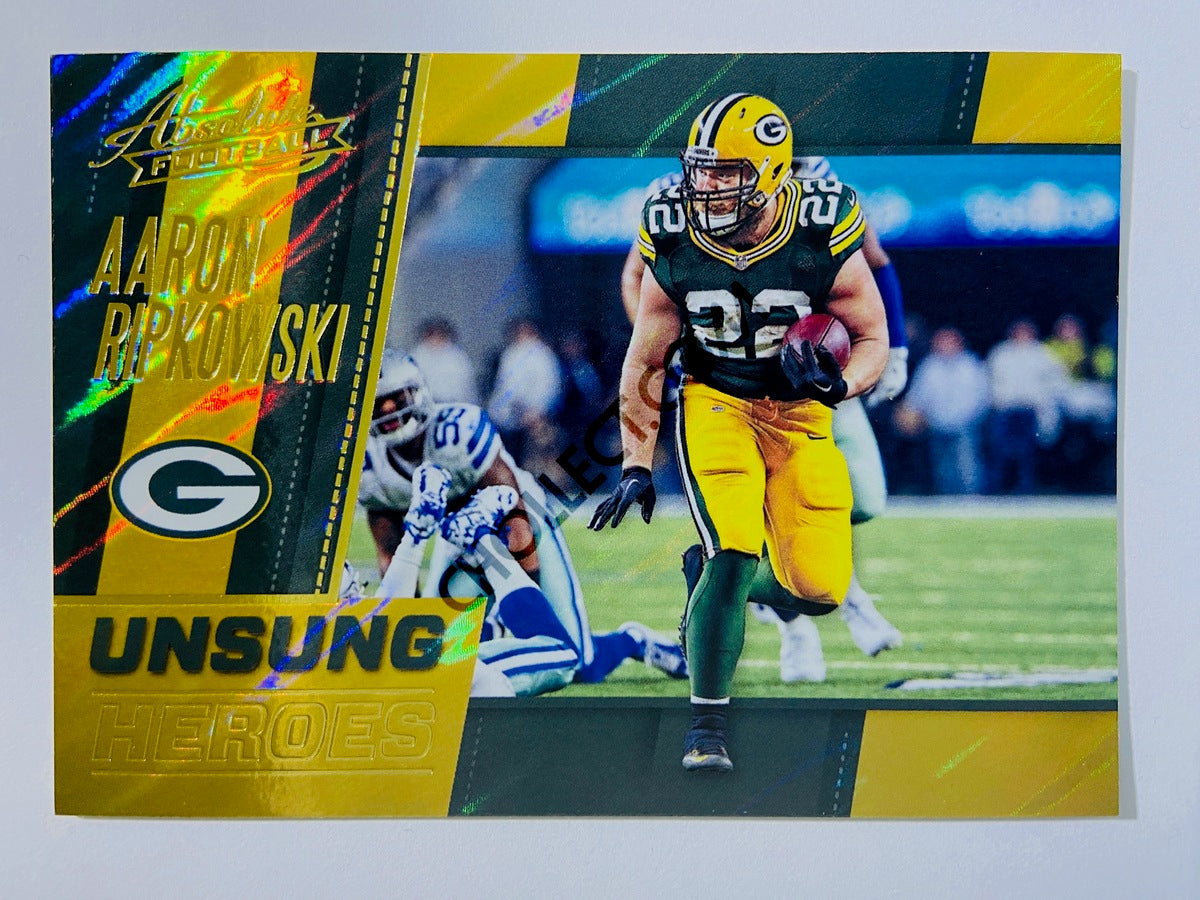 Aaron Ripkowski - Green Bay Packers 2017 Panini Absolute Unsung Heroes Insert #5