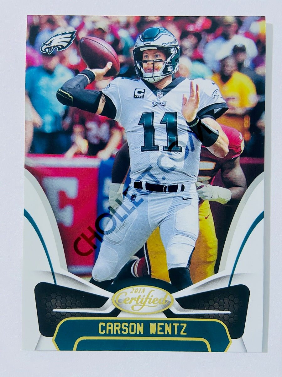 Carson Wentz - Philadelphia Eagles 2018 Panini Certified #42