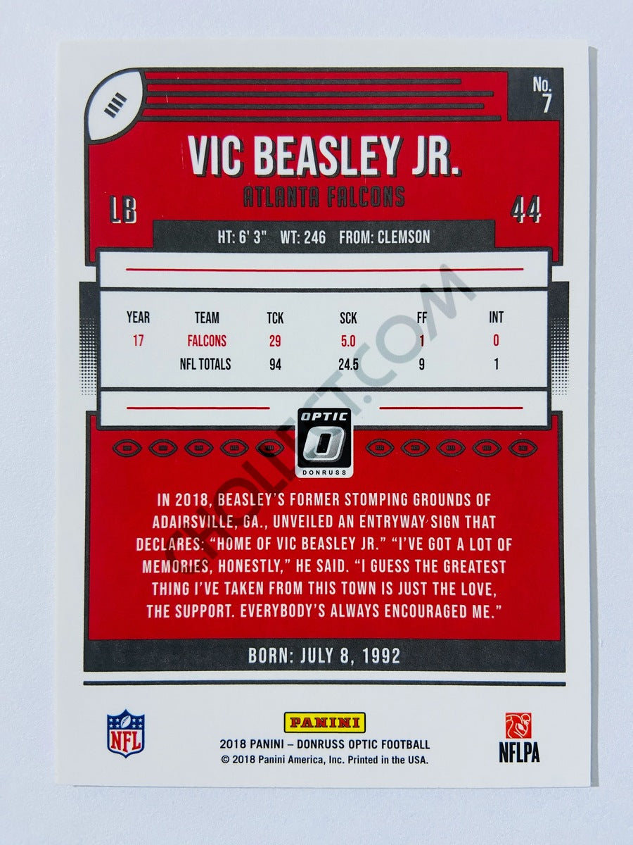 Vic Beasley Jr. - Atlanta Falcons 2018 Panini Donruss Optic #7