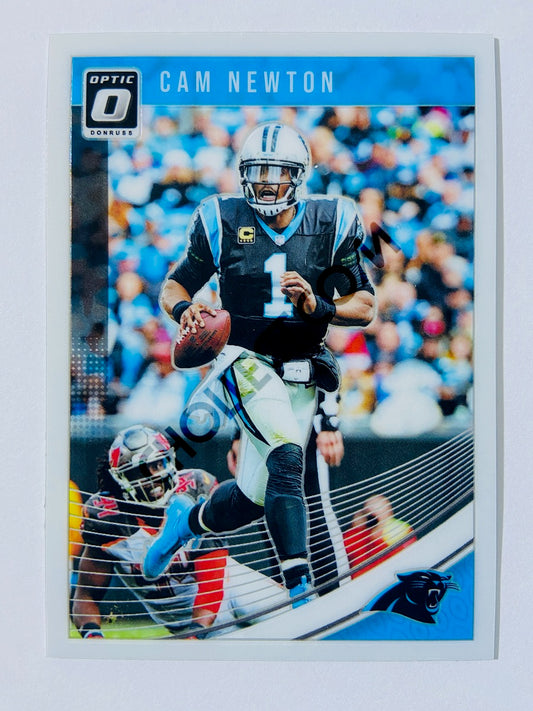 Cam Newton - Carolina Panthers 2018 Panini Donruss Optic #15