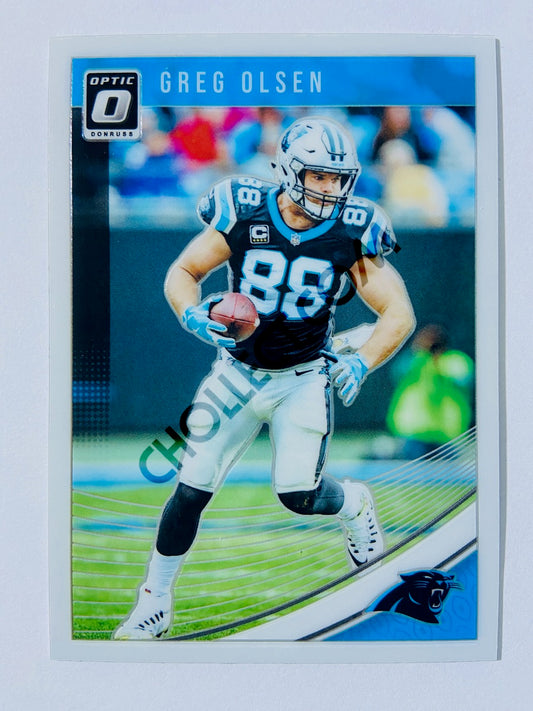 Greg Olsen - Carolina Panthers 2018 Panini Donruss Optic #17