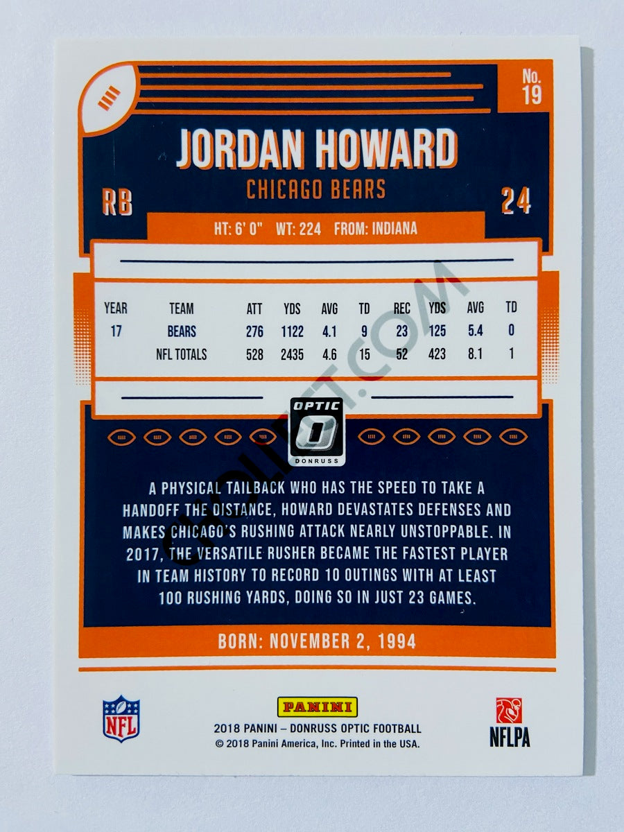 Jordan Howard - Chicago Bears 2018 Panini Donruss Optic #19