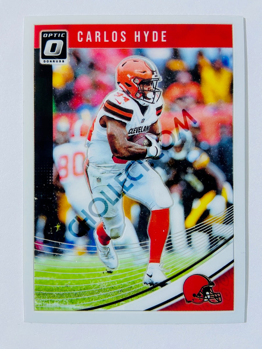 Carlos Hyde - Cleveland Browns 2018 Panini Donruss Optic #25