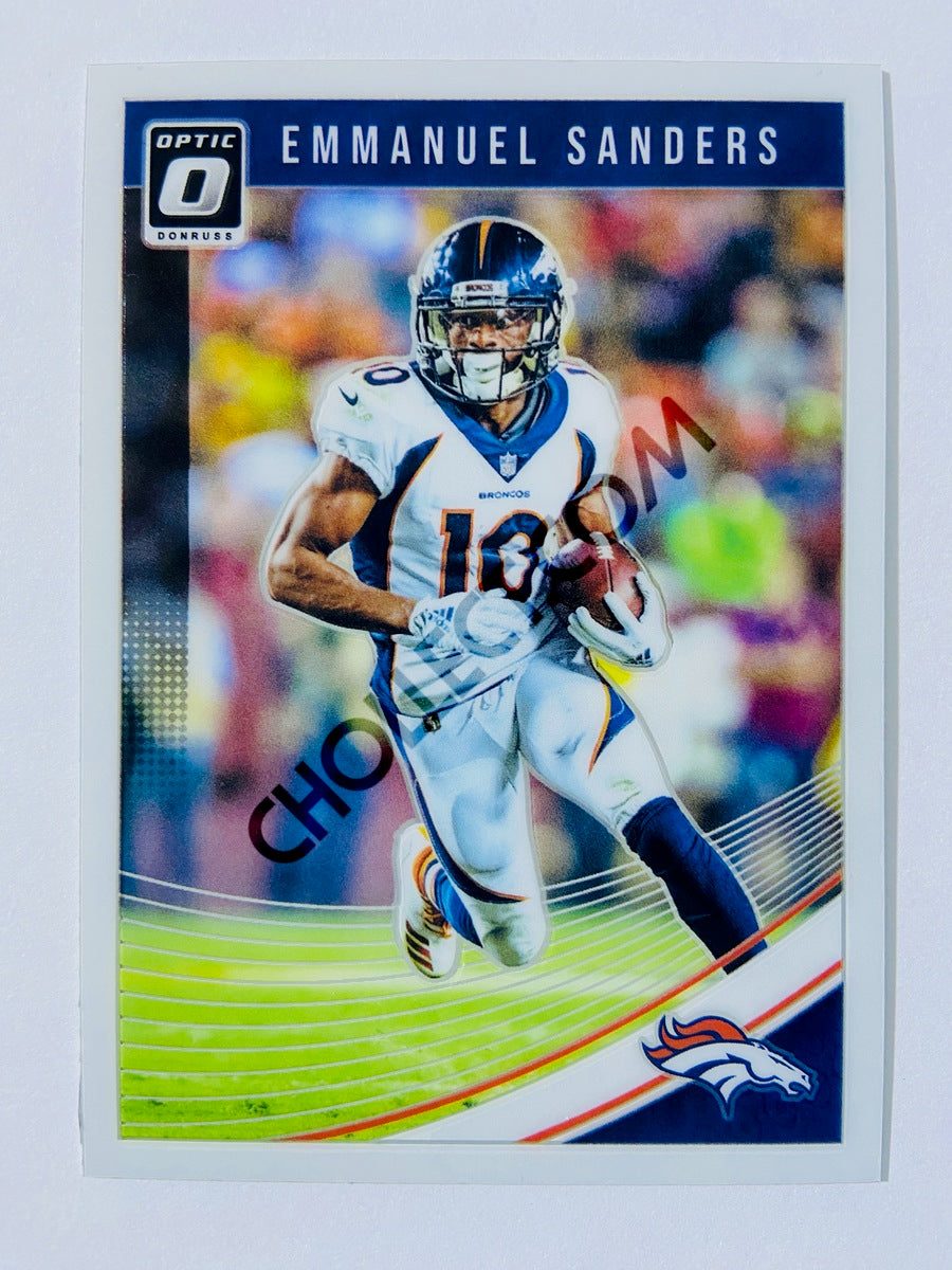 Emmanuel Sanders - Denver Broncos 2018 Panini Donruss Optic #30