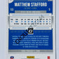 Matthew Stafford - Detroit Lions 2018 Panini Donruss Optic #34