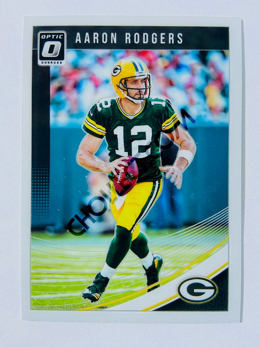 Aaron Rodgers - Green Bay Packers 2018 Panini Donruss Optic #37