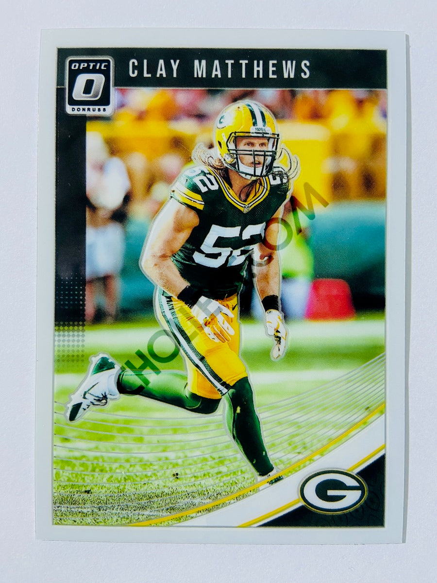 Clay Matthews - Green Bay Packers 2018 Panini Donruss Optic #38