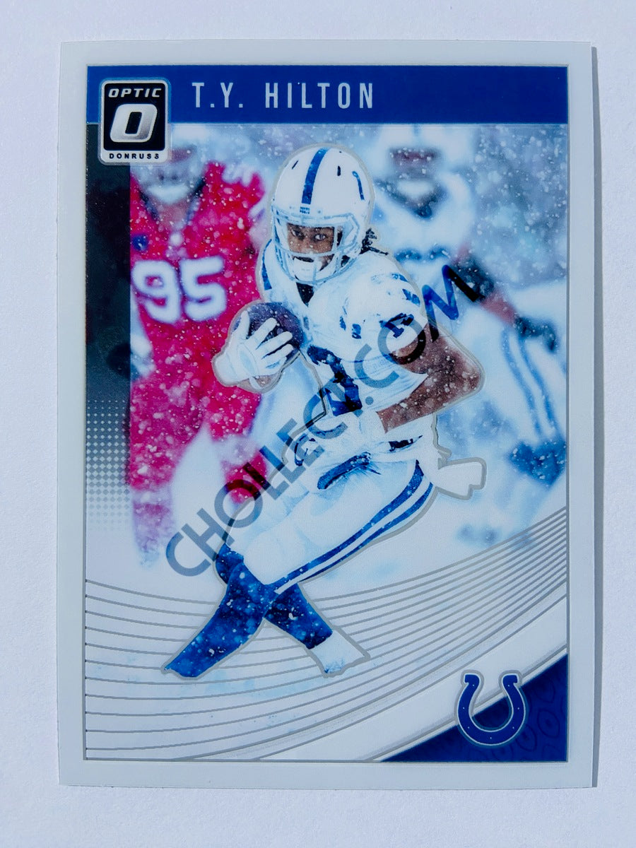 T.Y. Hilton - Indianapolis Colts 2018 Panini Donruss Optic #44