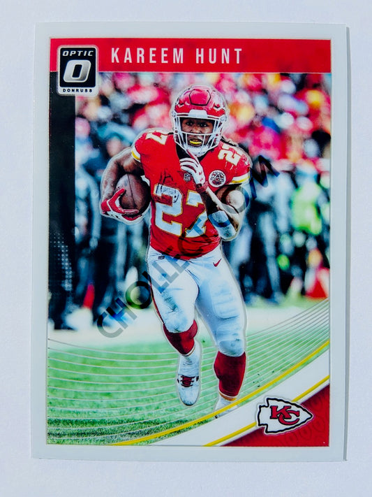 Kareem Hunt - Kansas City Chiefs 2018 Panini Donruss Optic #50