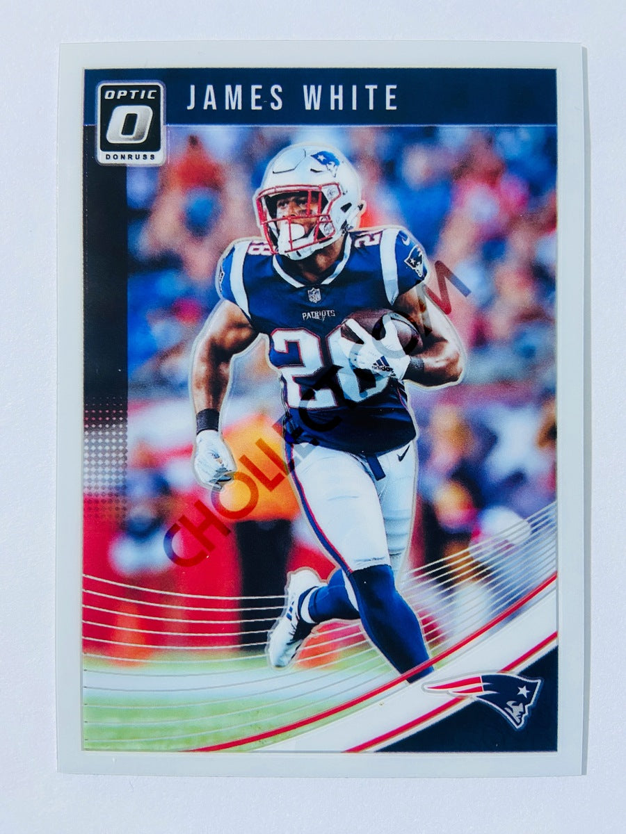 James White - New England Patriots 2018 Panini Donruss Optic #66