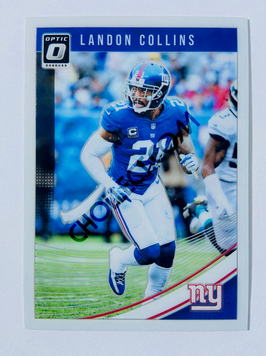 Landon Collins - New York Giants 2018 Panini Donruss Optic #73