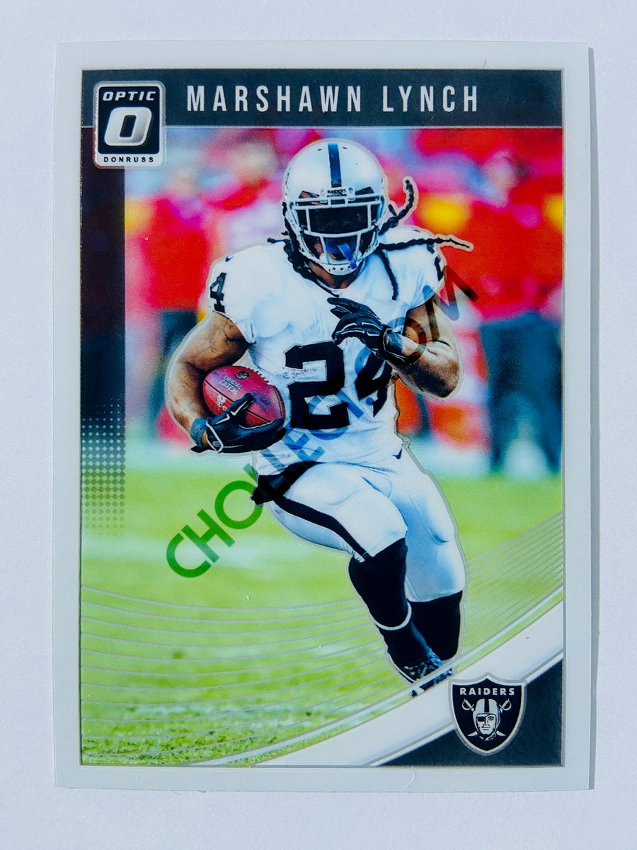 Marshawn Lynch - Oakland Raiders 2018 Panini Donruss Optic #78