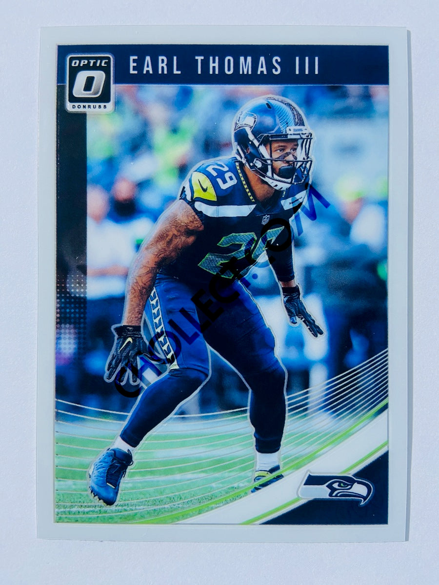 Earl Thomas III - Seattle Seahawks 2018 Panini Donruss Optic #91