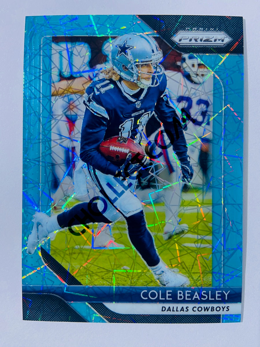 Cole Beasley - Dallas Cowboys 2018 Panini Prizm Blue Laser Prizm Parallel #200