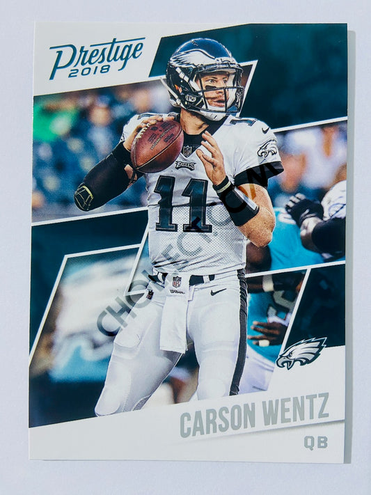 Carson Wentz - Philadelphia Eagles 2018 Panini Prestige #165