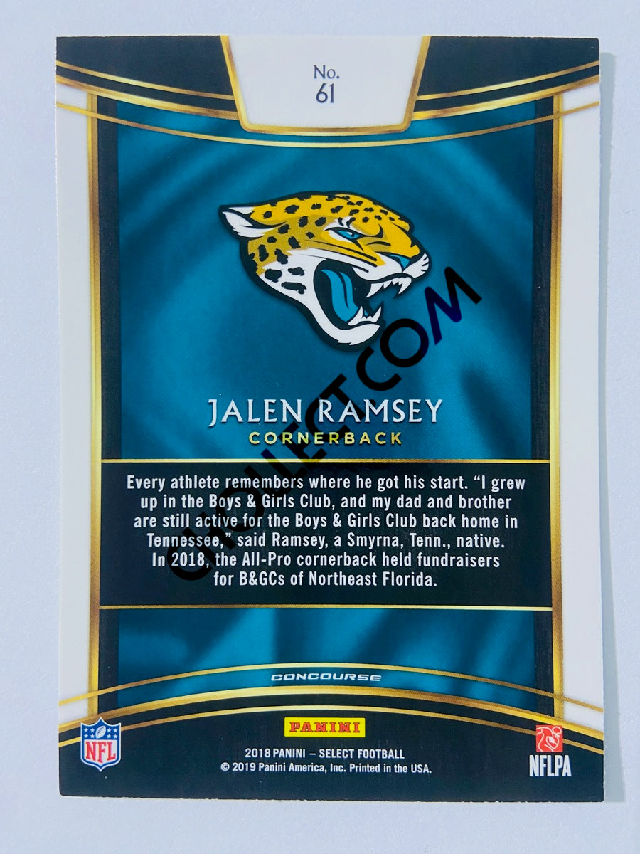 Jalen Ramsey - Jacksonville Jaguars 2018 Panini Select Concourse Level #61