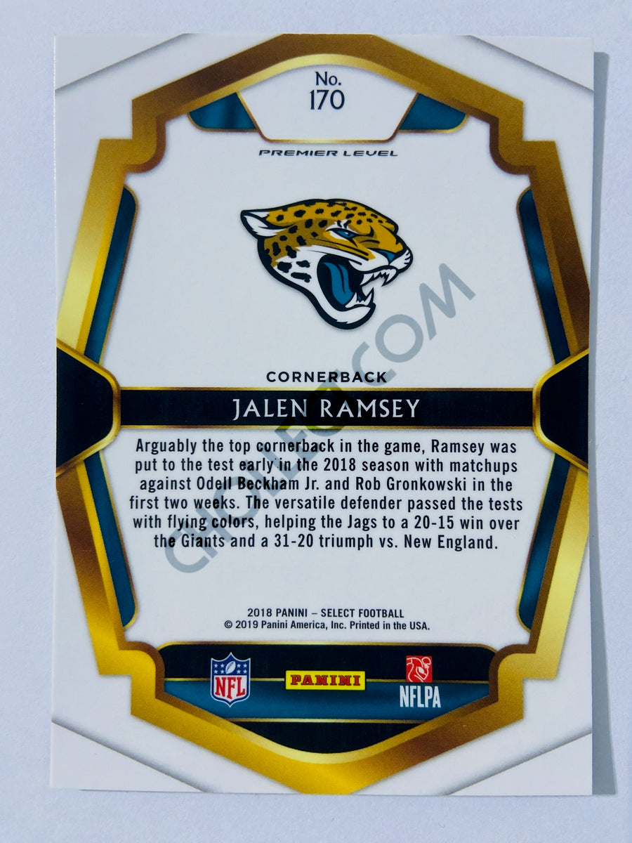 Jalen Ramsey - Jacksonville Jaguars 2018 Panini Select Premier Level #170