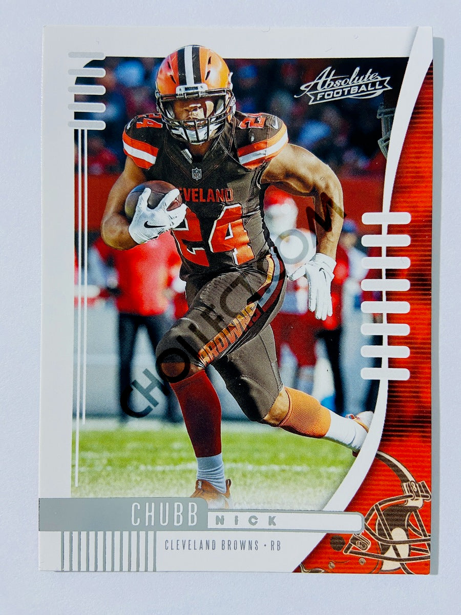 Nick Chubb - Cleveland Browns 2019-20 Panini Absolute #22