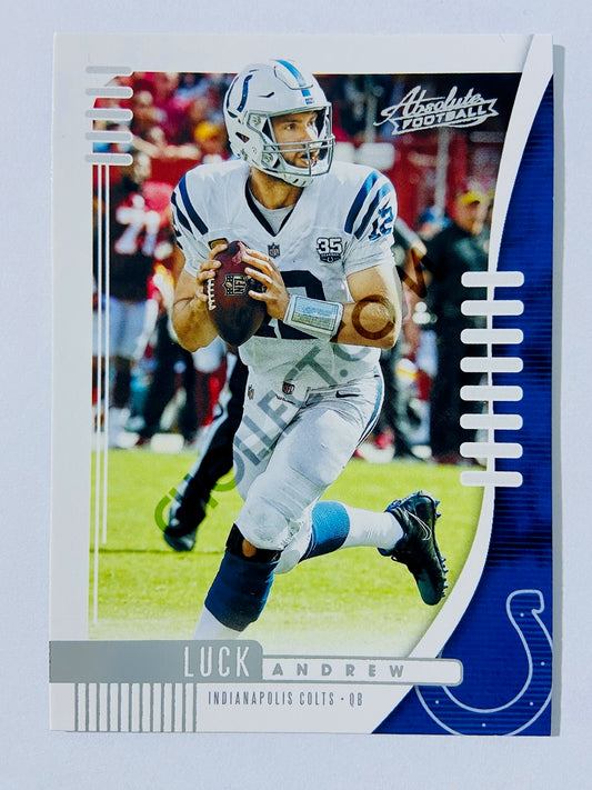 Andrew Luck - Indianapolis Colts 2019-20 Panini Absolute #29