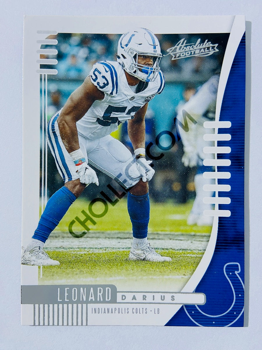 Darius Leonard - Indianapolis Colts 2019-20 Panini Absolute #31