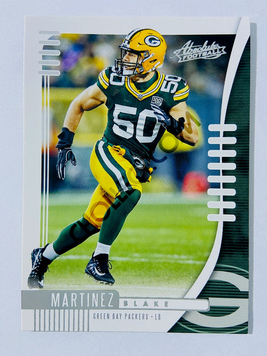 Blake Martinez - Green Bay Packers 2019-20 Panini Absolute #72