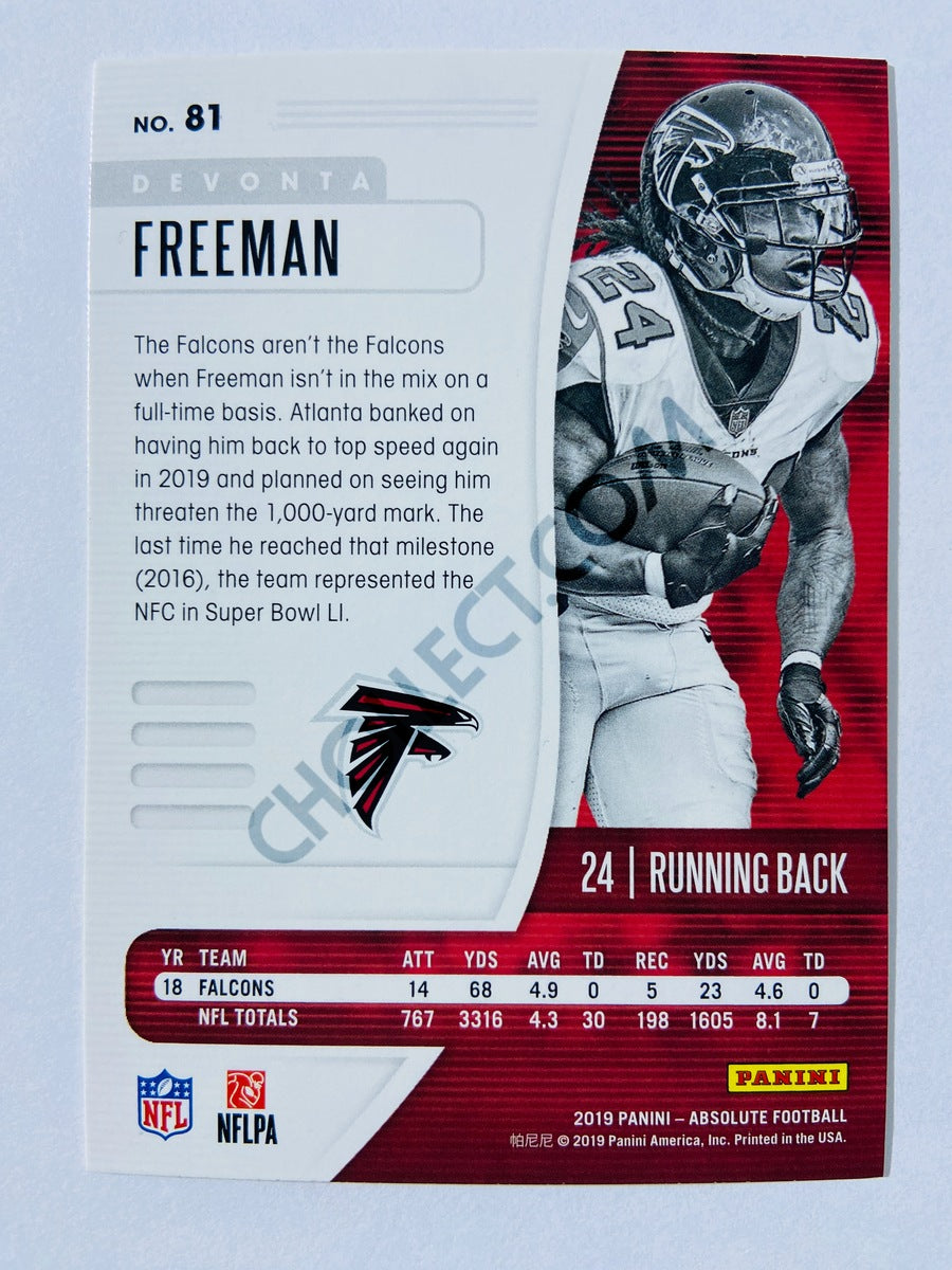 Devonta Freeman - Atlanta Falcons 2019-20 Panini Absolute #81