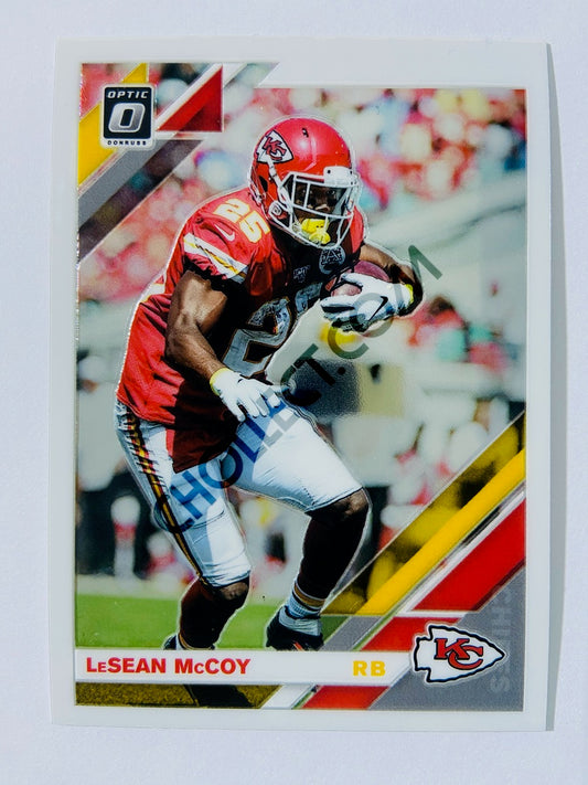 LeSean McCoy - Kansas City Chiefs 2019 Panini Donruss Optic #14