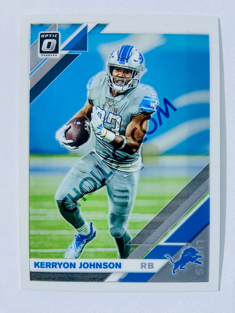 Kerryon Johnson - Detroit Lions 2019 Panini Donruss Optic #35