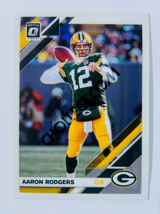 Aaron Rodgers - Green Bay Packers 2019 Panini Donruss Optic #37