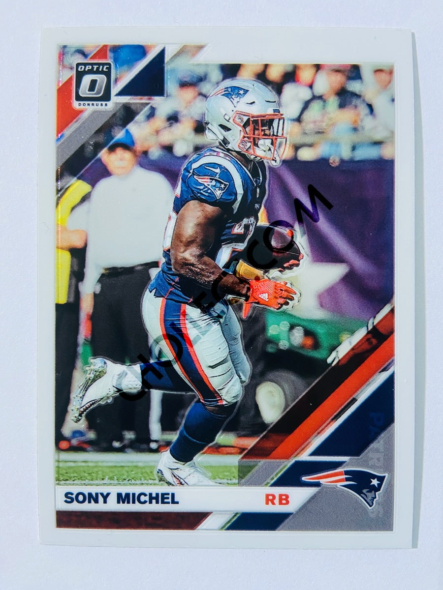 Sony Michel - New England Patriots 2019 Panini Donruss Optic #65