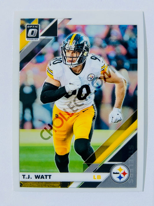 T.J. Watt - Pittsburgh Steelers 2019 Panini Donruss Optic #84