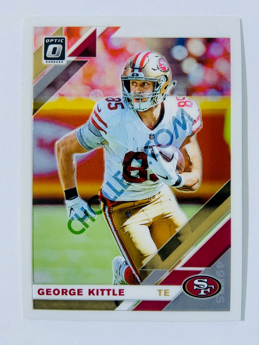 George Kittle - San Francisco 49ers 2019 Panini Donruss Optic #86