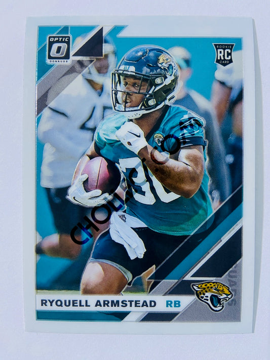 Ryquell Armstead - Jacksonville Jaguars 2019 Panini Donruss Optic RC Rookie #101