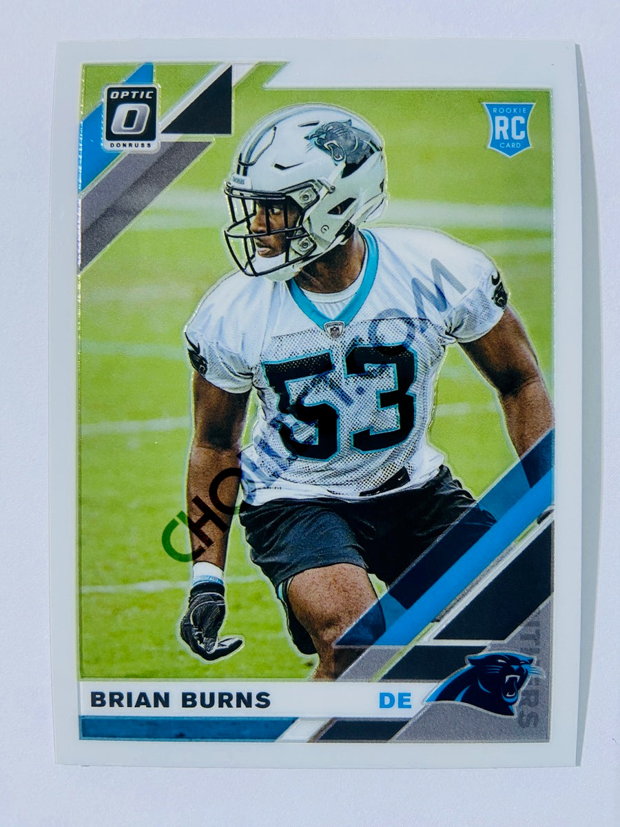 Brian Burns - Carolina Panthers 2019 Panini Donruss Optic RC Rookie #106