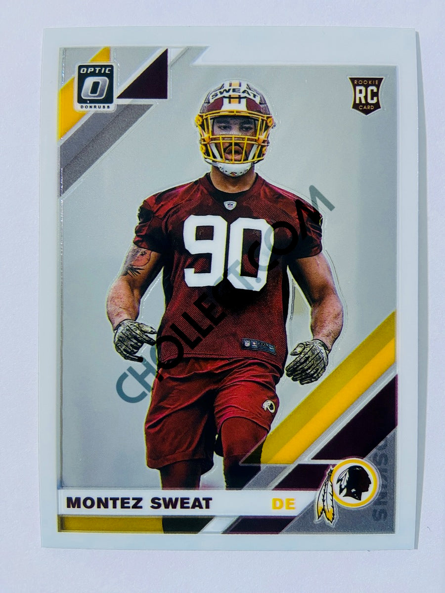 Montez Sweat - Washington Redskins 2019 Panini Donruss Optic RC Rookie #110