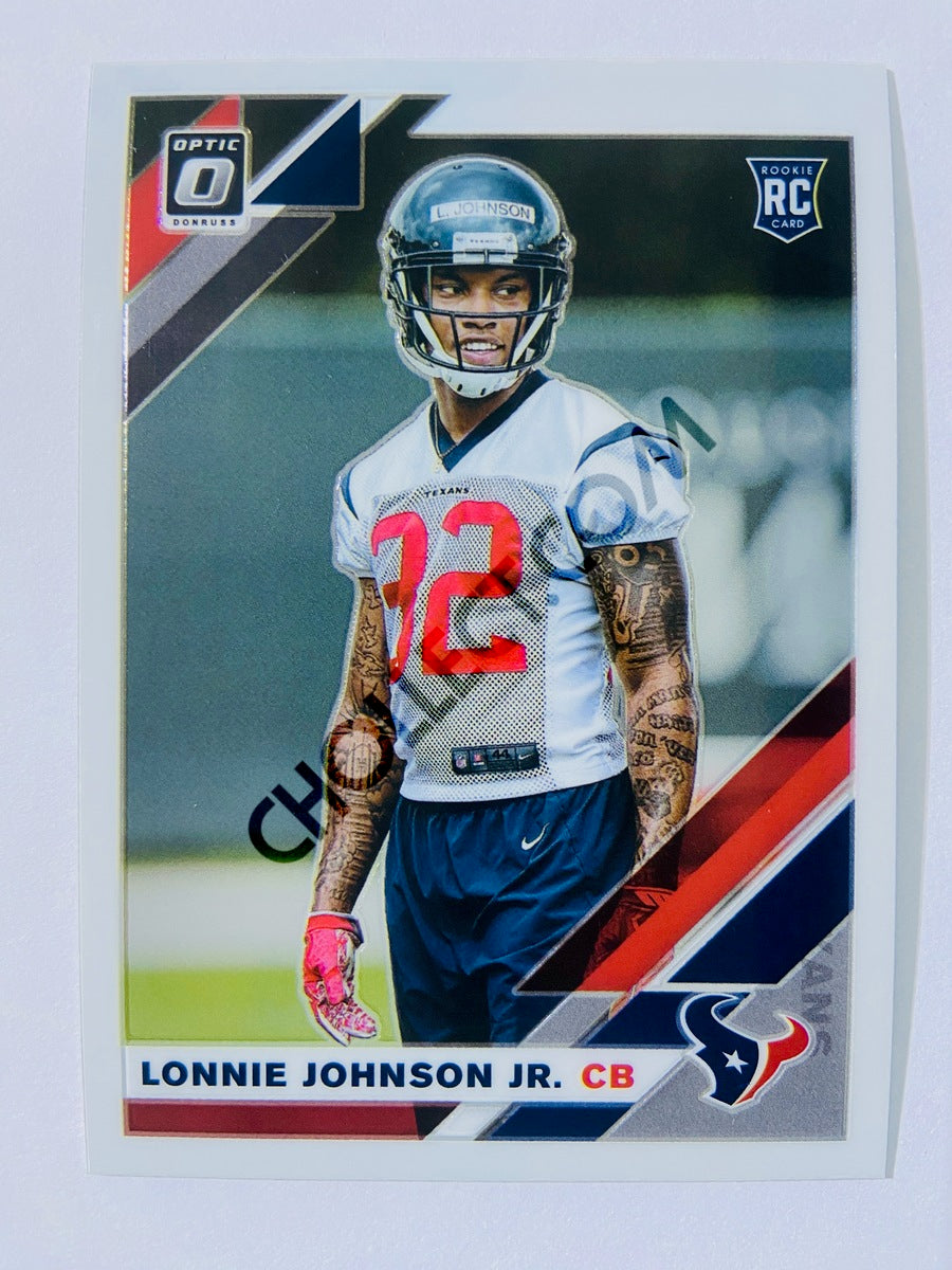 Lonnie Johnson Jr. - Houston Texans 2019 Panini Donruss Optic RC Rookie #126