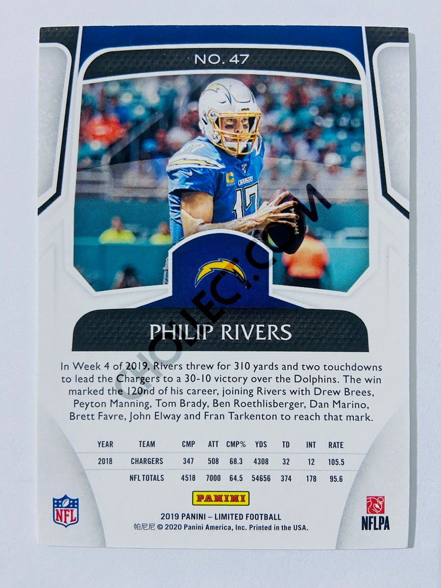 Philip Rivers - Los Angeles Chargers 2019 Panini Limited #47