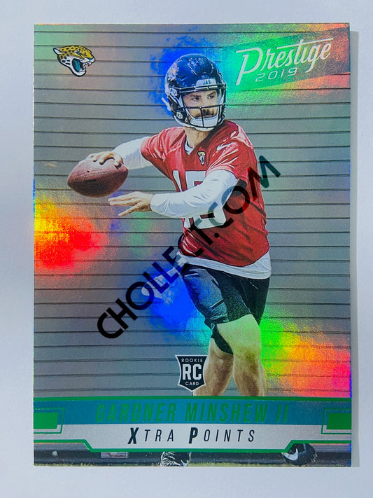 Gardner Minshew II - Jacksonville Jaguars 2019 Panini Prestige Xtra Points Green Parallel RC Rookie #268