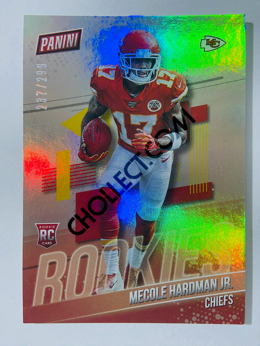 Mecole Hardman Jr. - Kansas City Chiefs 2019 Panini The National #RC19 RC Rookie 237/299