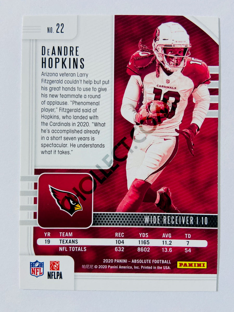 DeAndre Hopkins - Arizona Cardinals 2020-21 Panini Absolute Football #22